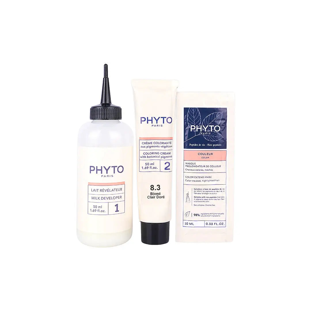 Phyto Permanent Hair Color NO.8.3 - Light Golden Blonde