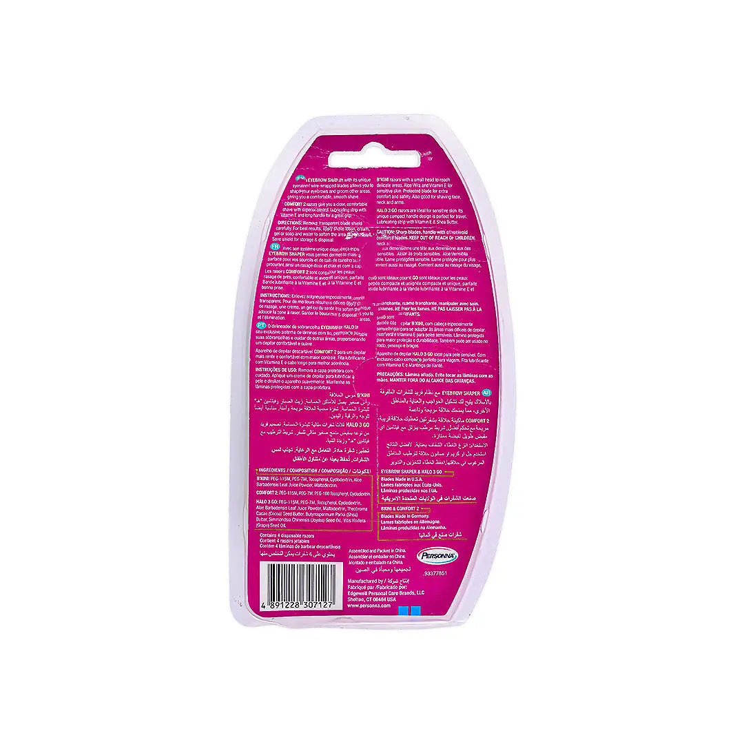 45626-Personna Bouquet Multi-Pack 4 Ct +1