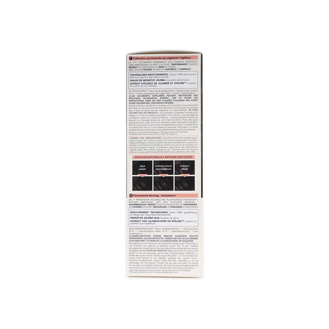 Phyto Permanent Hair Color NO.3 - Dark Brown