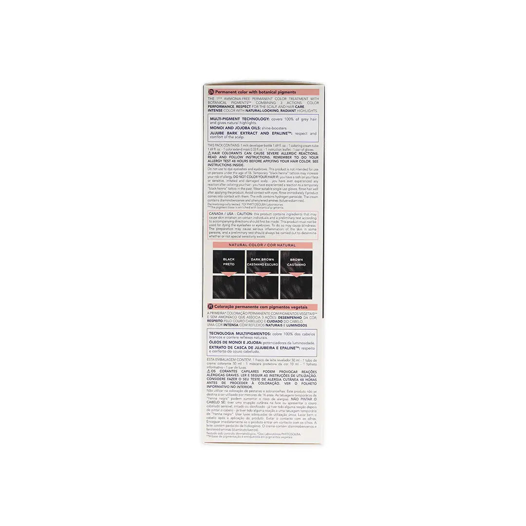 Phyto Permanent Hair Color NO.3 - Dark Brown