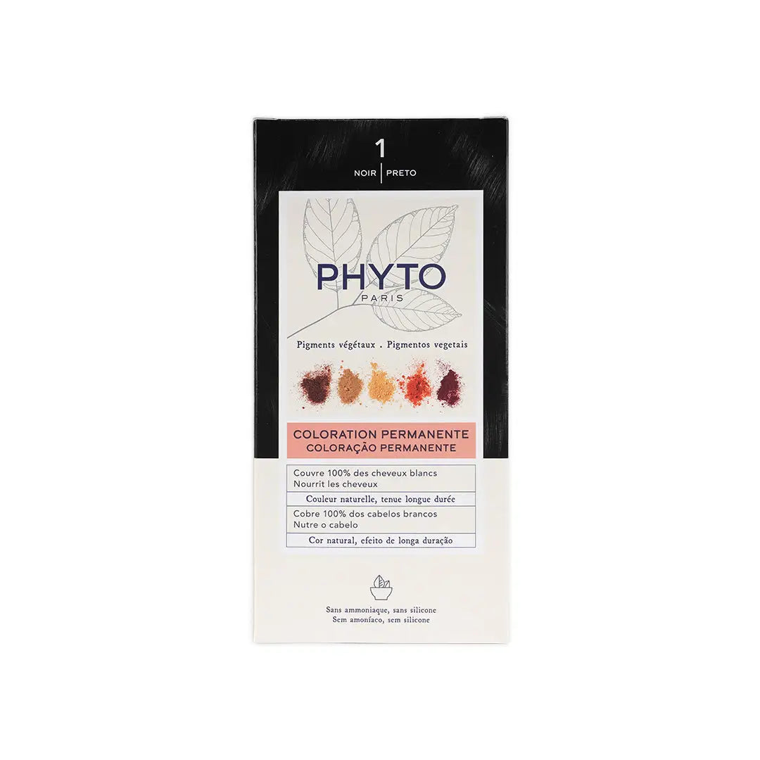 Phyto Permanent Hair Color NO.1 - Black