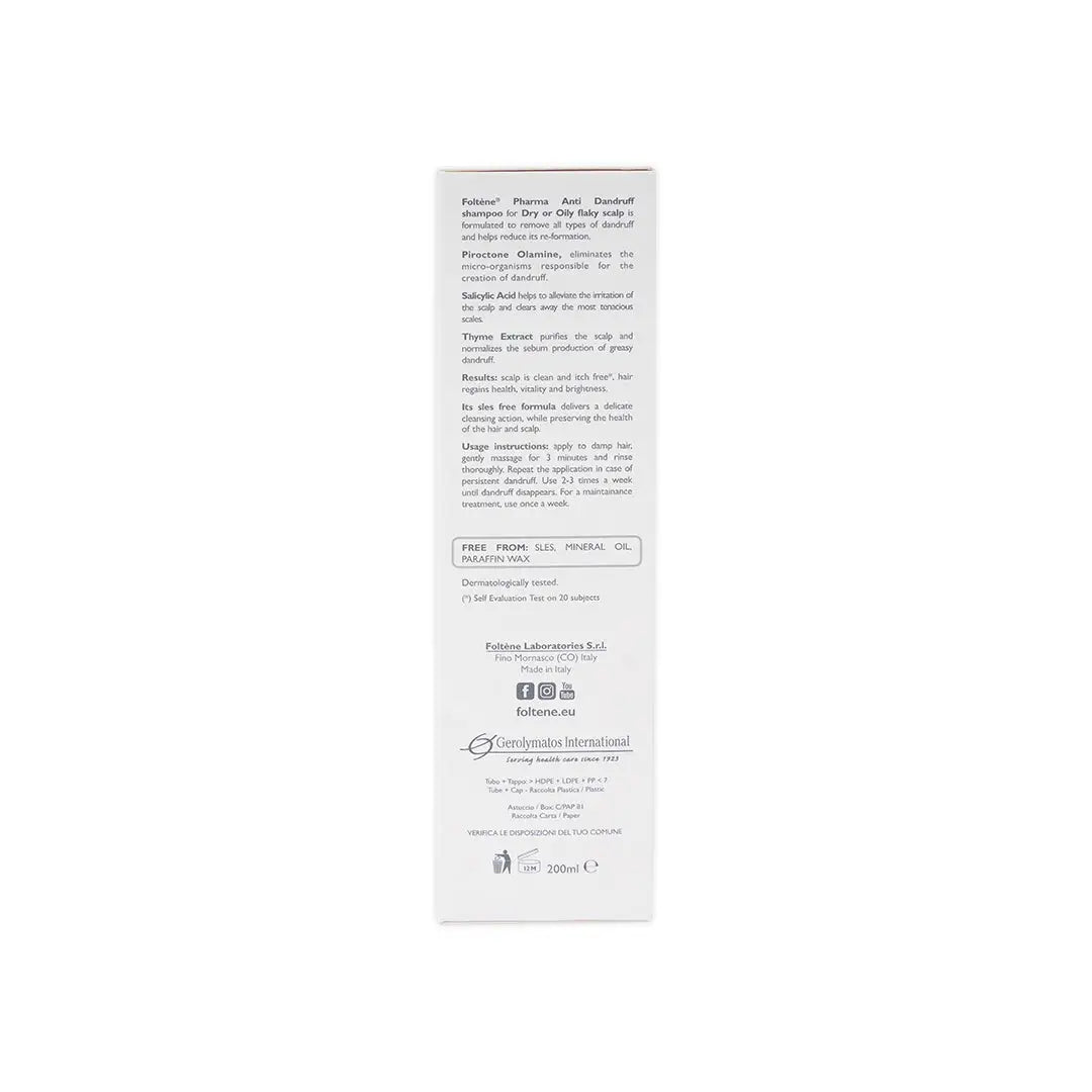 FOLTENE ANTI-DANDRUFF SHAMPOO 200ML