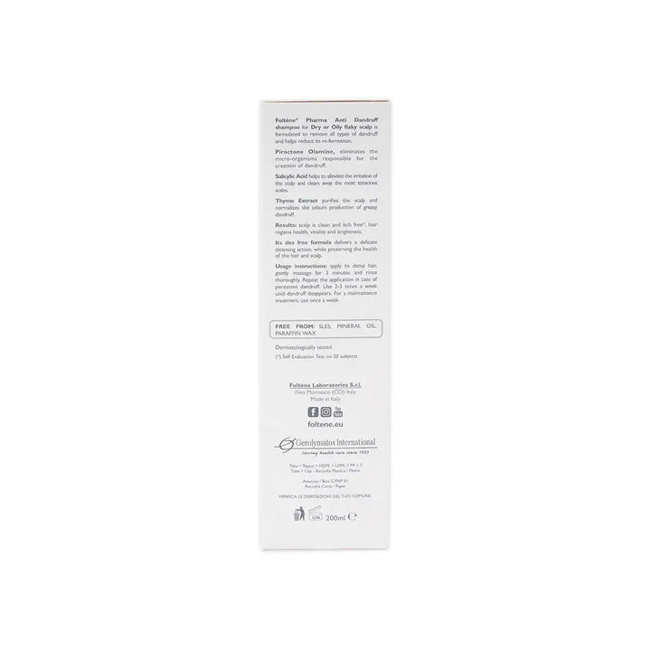 45660-Foltene Anti-Dandruff Shampoo 200Ml +4