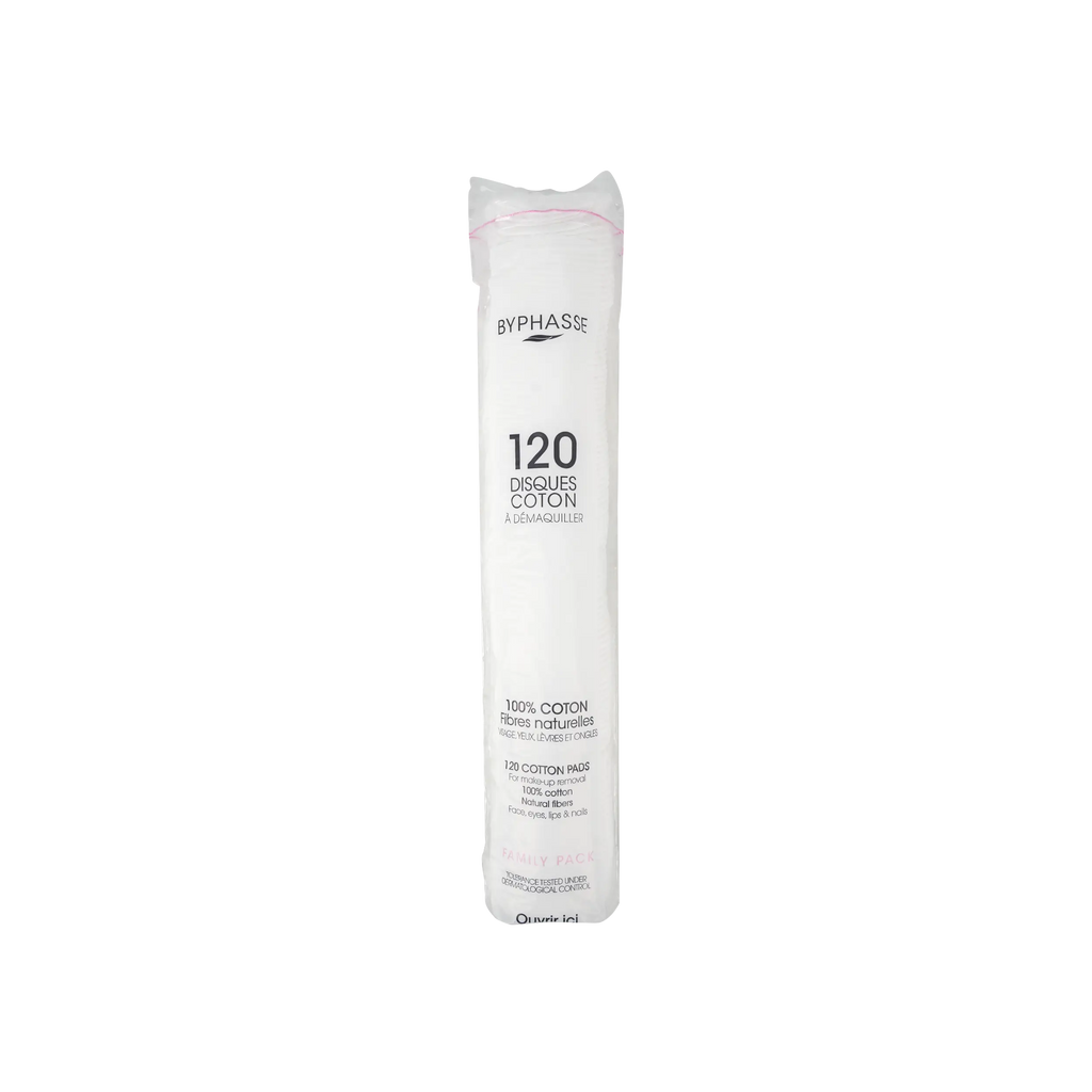 Byphasse Cotton Pads Discos Algodon 120Pcs 4011