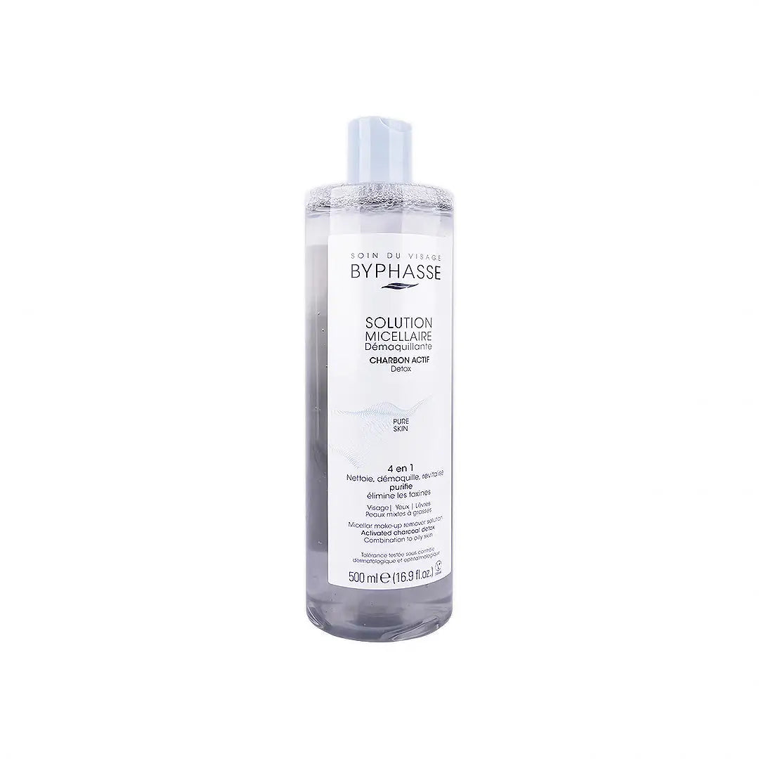 Byphasse 4In1 Charbon Actif Micellar Make-Up Solu