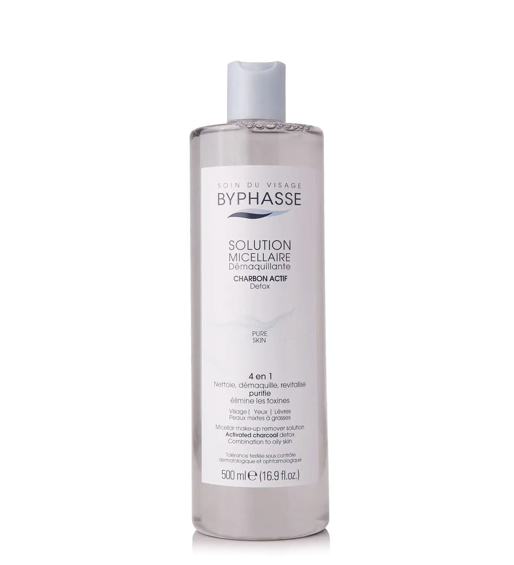 Byphasse 4In1 Charbon Actif Micellar Make-Up Solu. 500Ml4424