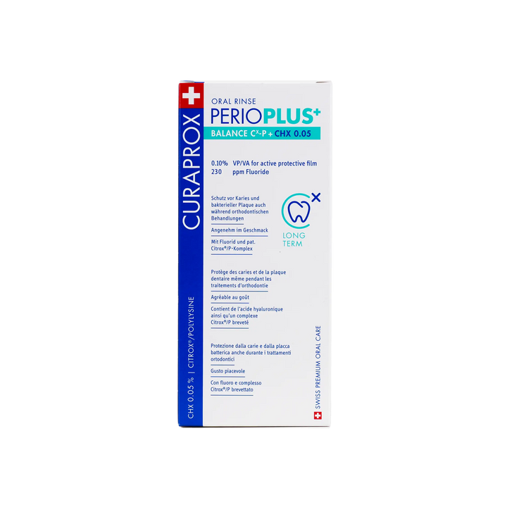 45684-Curaprox Perioplus Balance CHX 0.05 Mouthwash 200ml +3