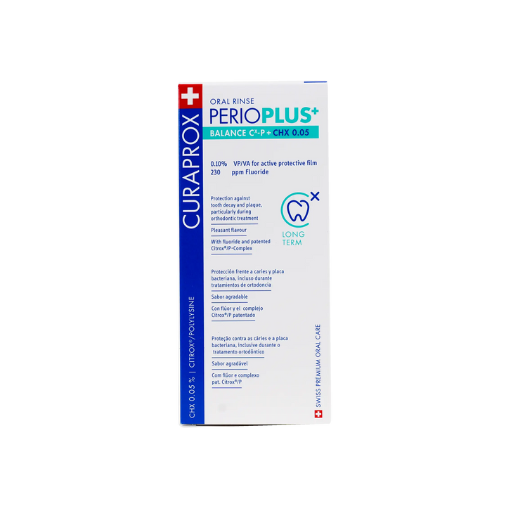 45684-Curaprox Perioplus Balance CHX 0.05 Mouthwash 200ml