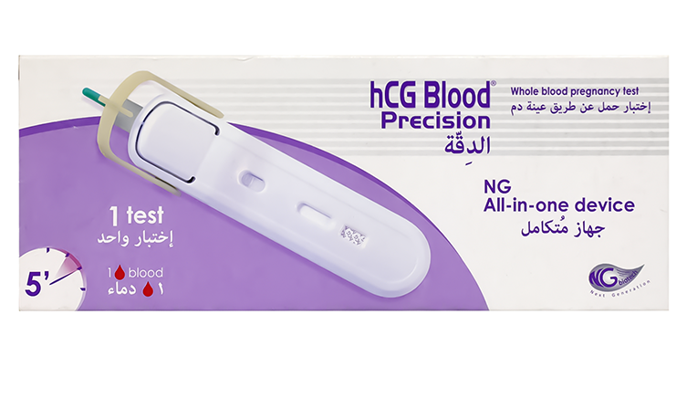 HCG BLOOD PRECISION NG ALL-IN-ONE DEVICE 1 TEST