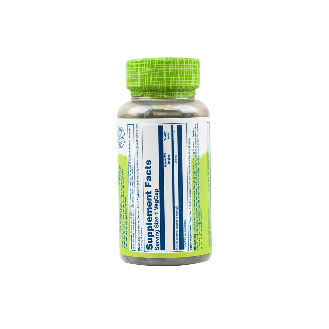 45690-Solaray Chlorella 410mg 100 Vegcap +1