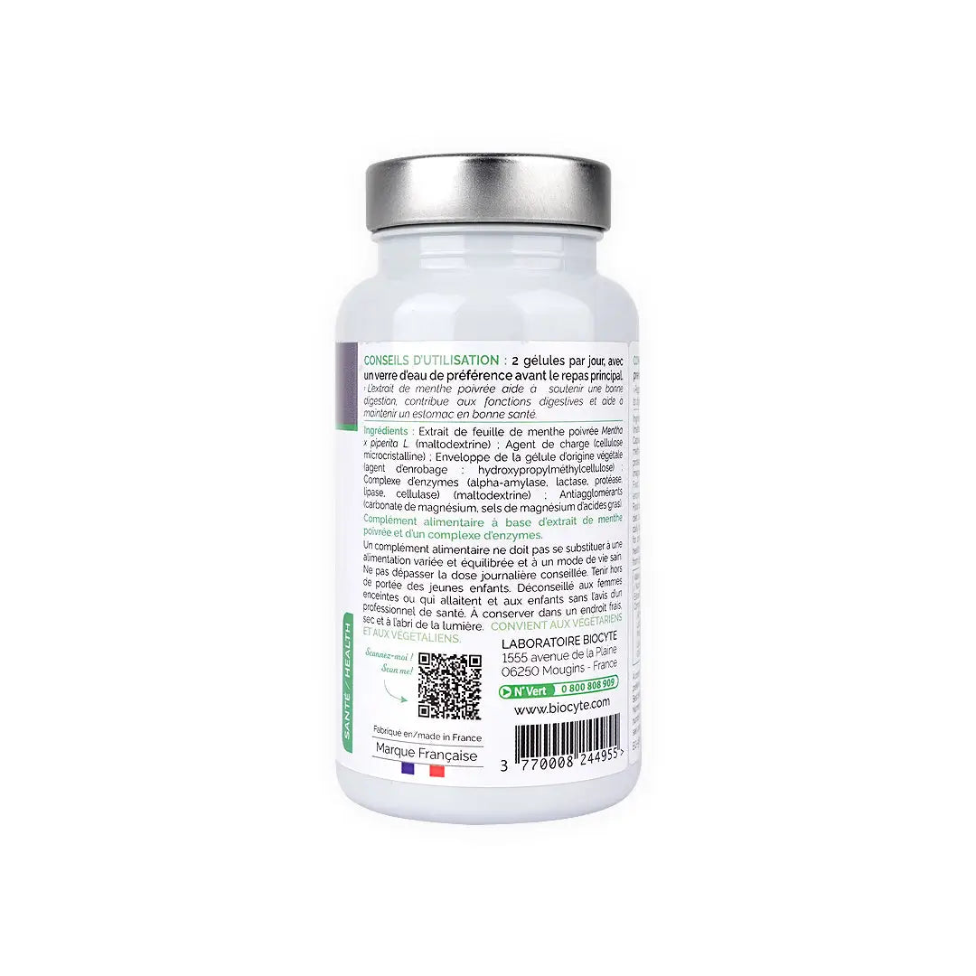 BIOCYTE 5 ENZYMES DIGESTIVES 60 CAP