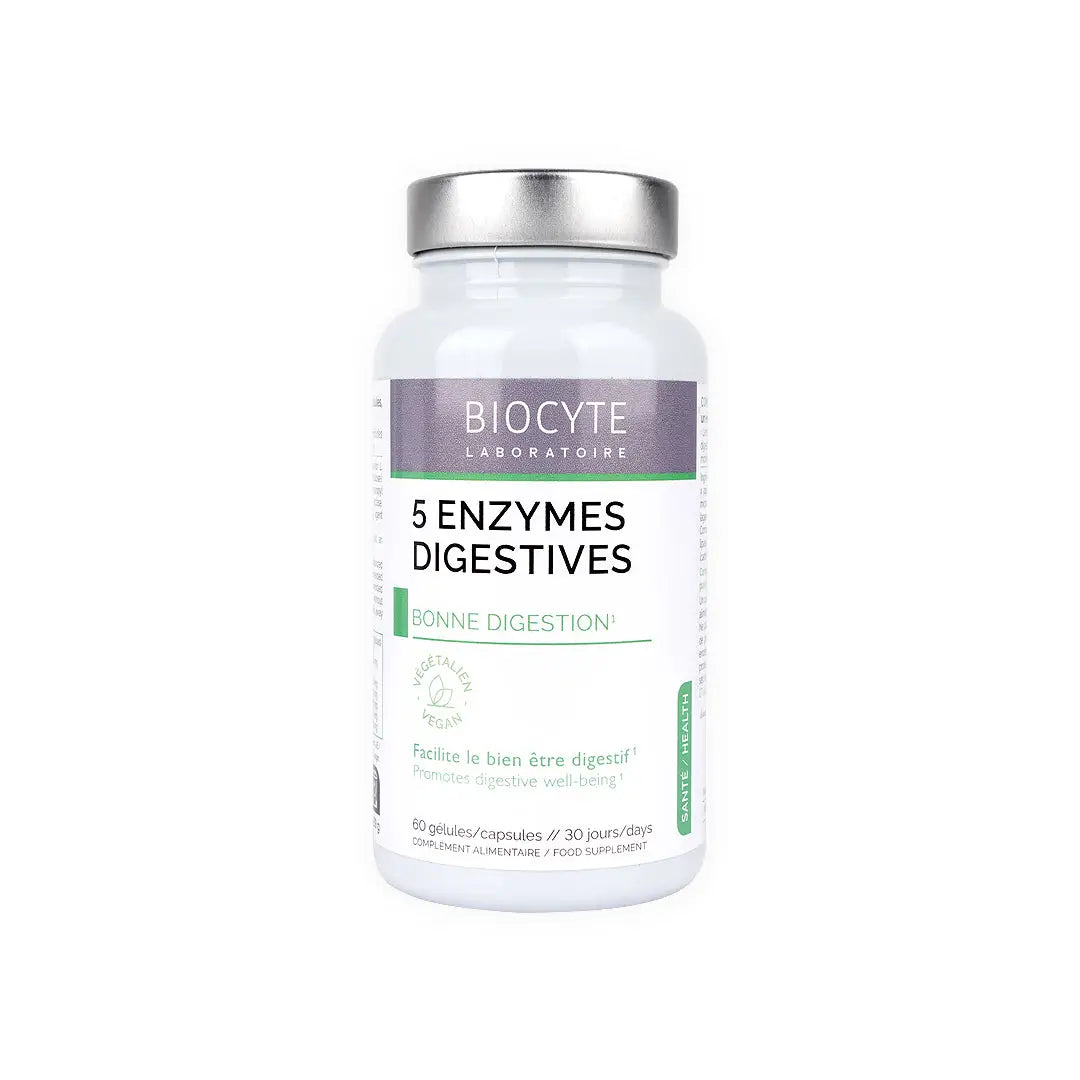 BIOCYTE 5 ENZYMES DIGESTIVES 60 CAP