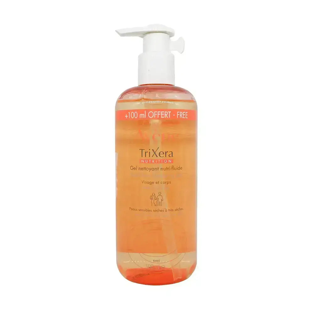 Avene Trixera Nutri-Fluid Cleansing Gel 500Ml