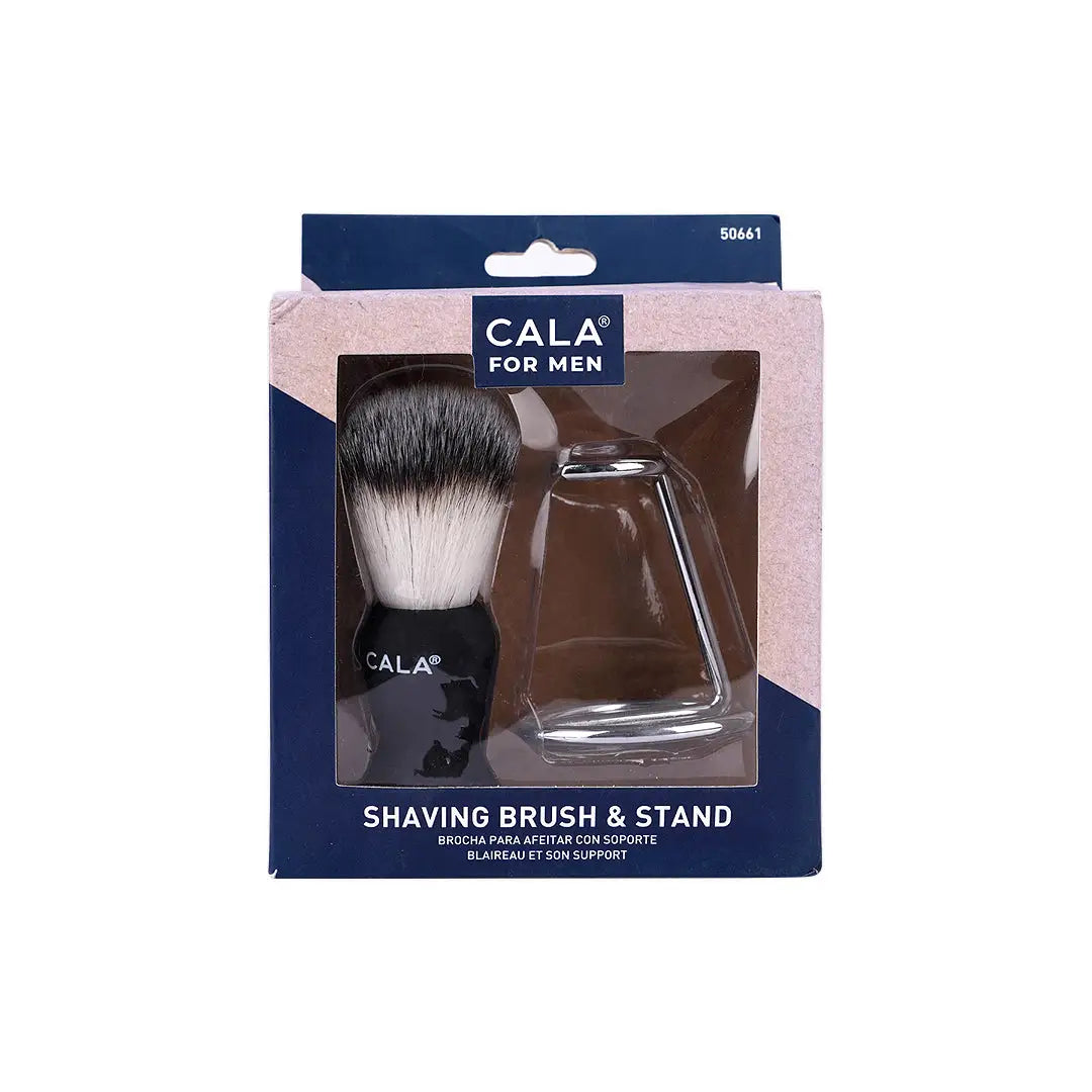 45714-Cala Shaving Brush & Stand +1