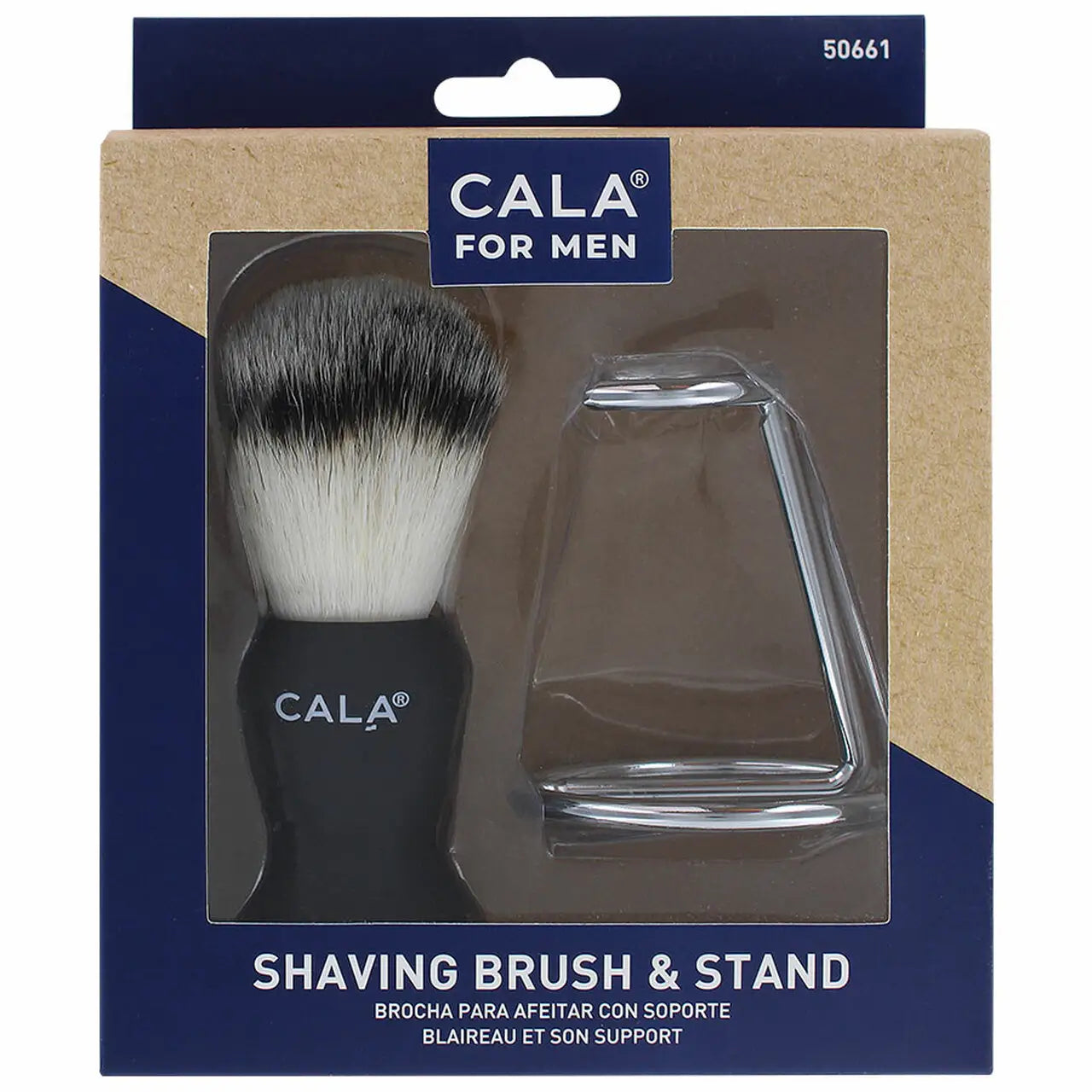 Cala Shaving Brush & Stand-50661