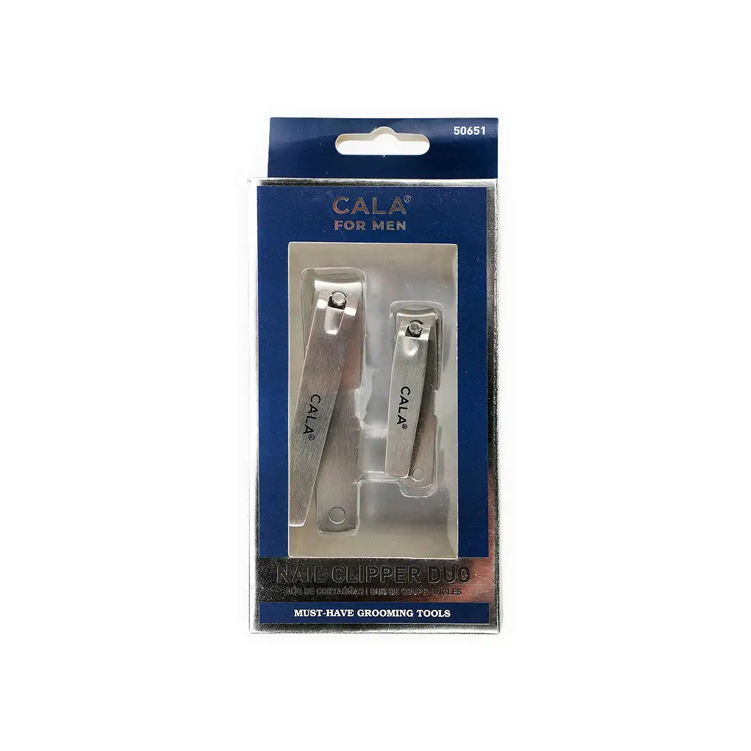 45719-Cala Men Nail Clipper Duo 2Pcs