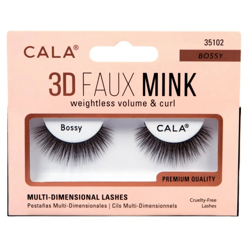 Cala Eye Lashes 3D Faux Mink Bossy-35102
