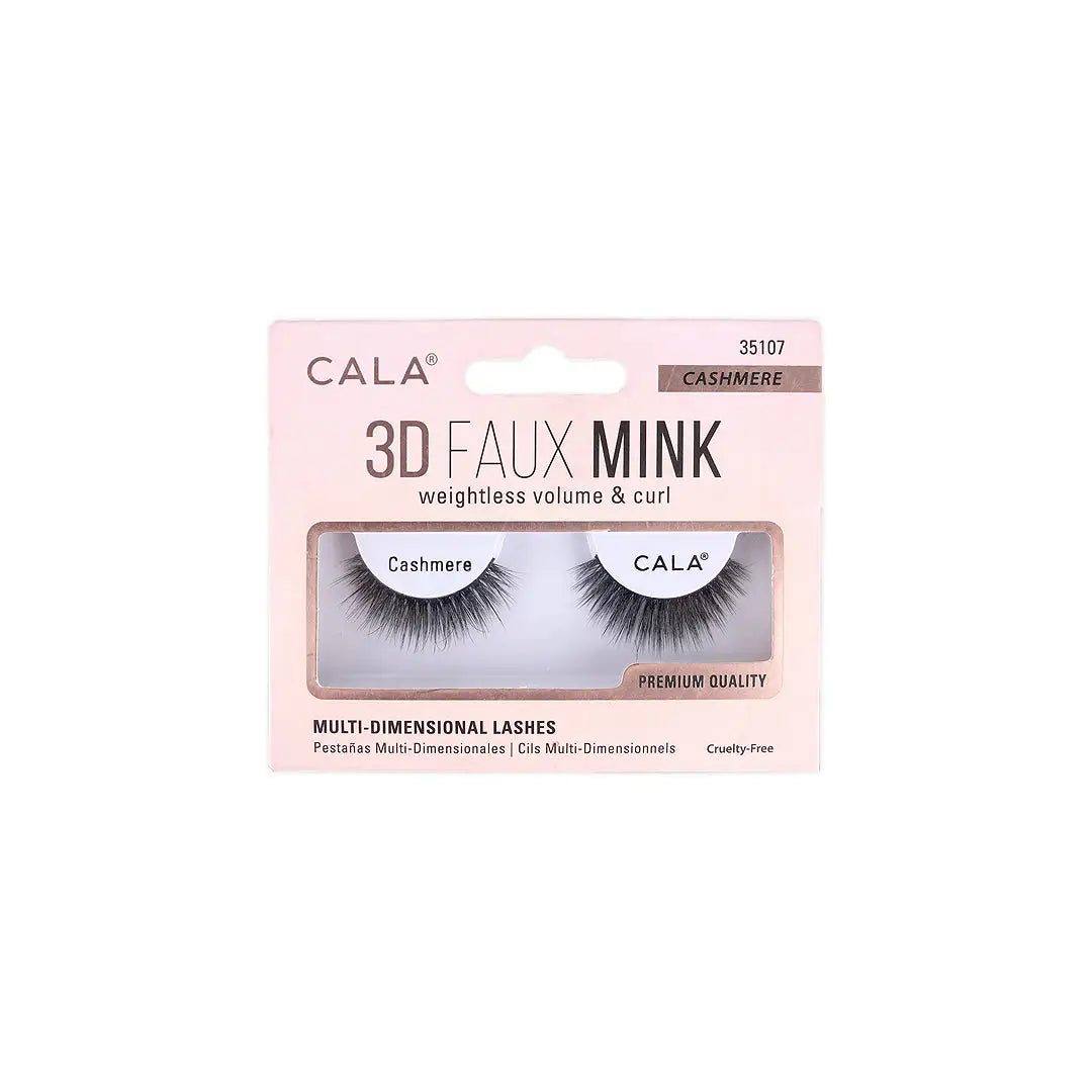 45725-Cala Eye Lashes 3D Faux Mink Sassy Cashmere