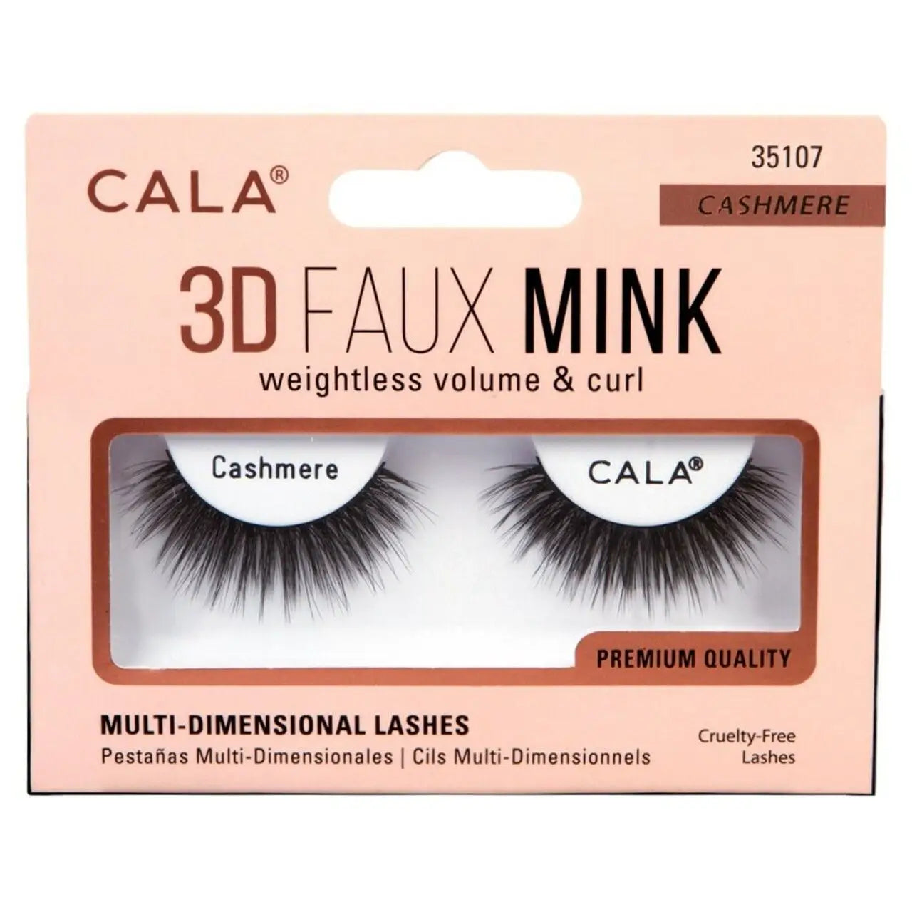 Cala Eye Lashes 3D Faux Mink Sassy Cashmere-35107
