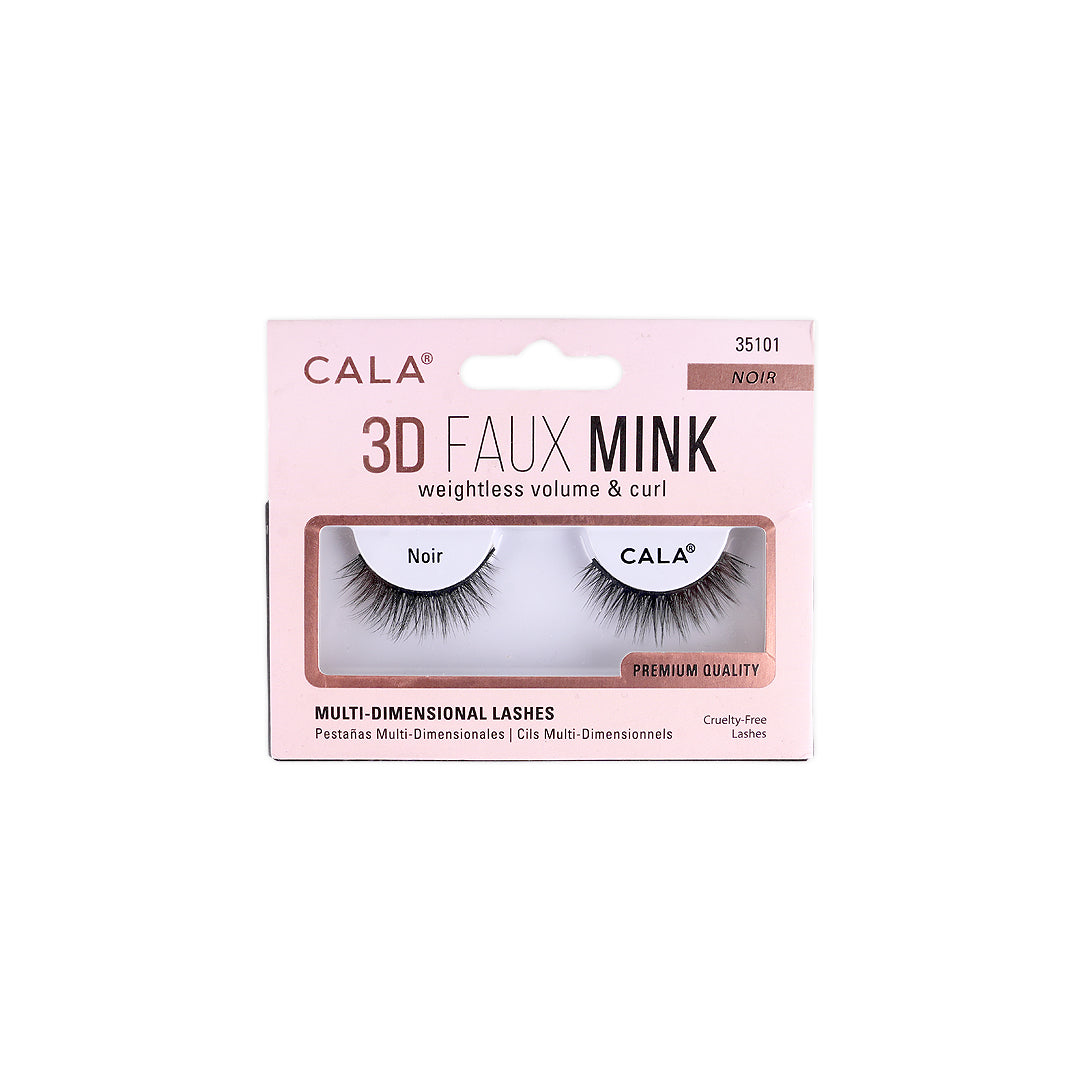 Cala Eye Lashes 3D Faux Mink Noir-35101