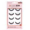 Cala Eye Lashes 3D Faux Mink 4Pairs Noir-35151