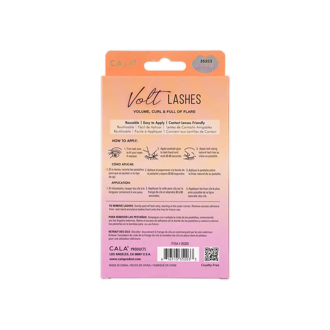 45731-Cala Eye Lashes Volt Premium 5Pairs Volume +1