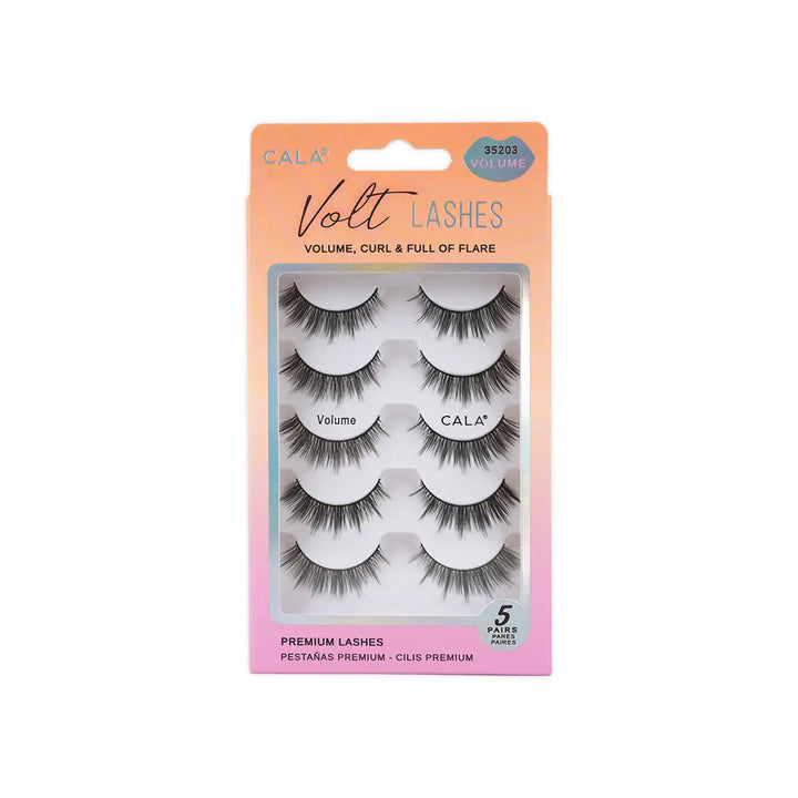 45731-Cala Eye Lashes Volt Premium 5Pairs Volume