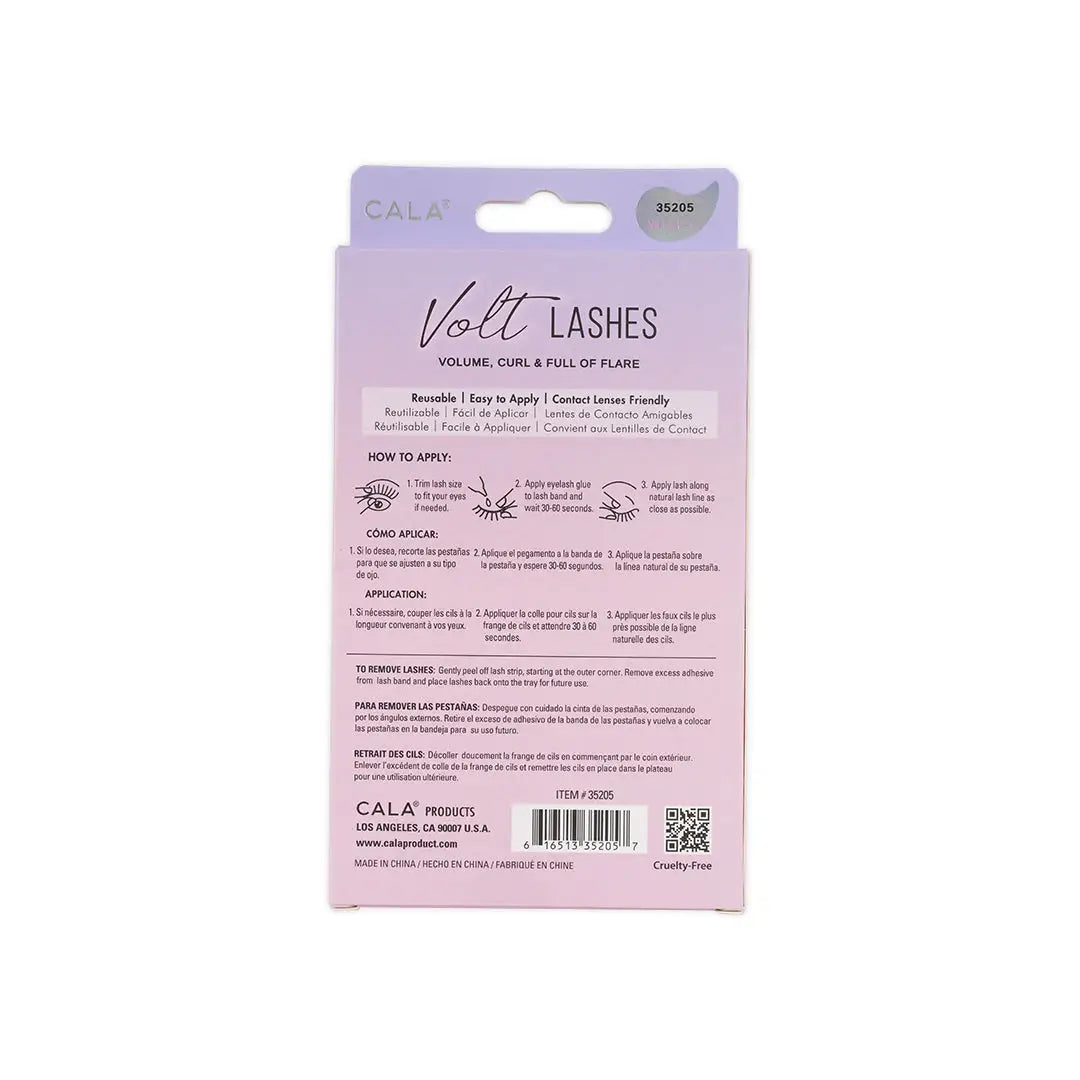 45732-Cala Eye Lashes Volt Premium 5Pairs Wispy +1