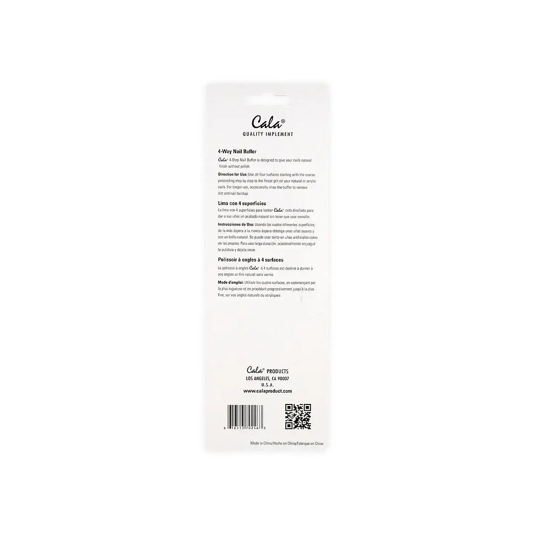 45741-Cala 4 Way Nail Buffer 2Pcs +1