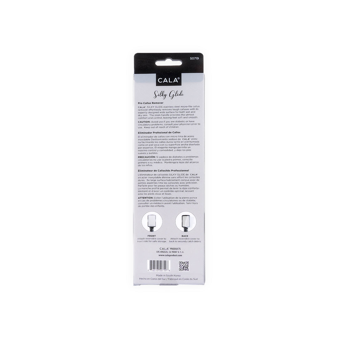 Cala Silky Glide Pro Callus Remover Black