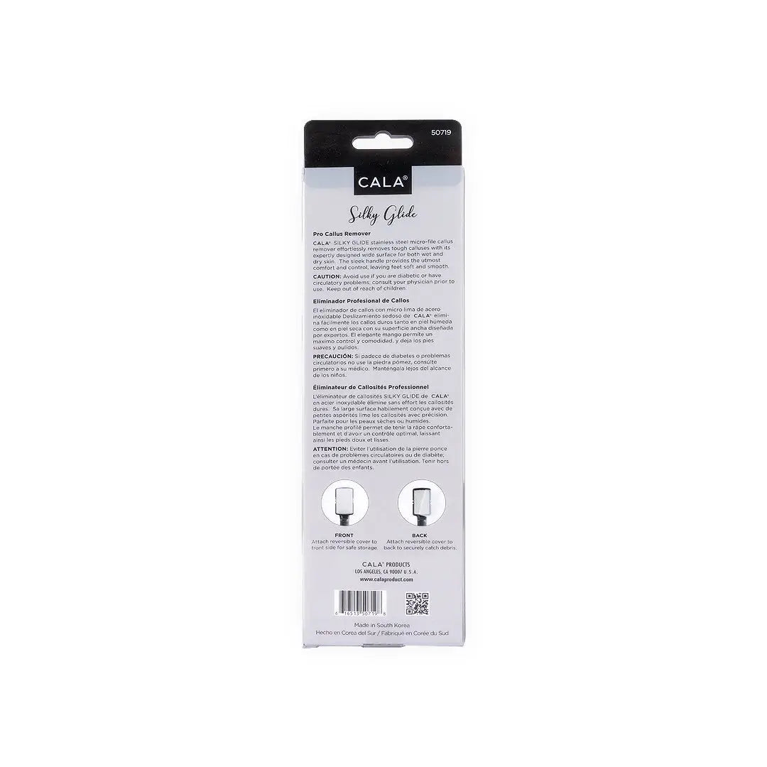 Cala Silky Glide Pro Callus Remover Black