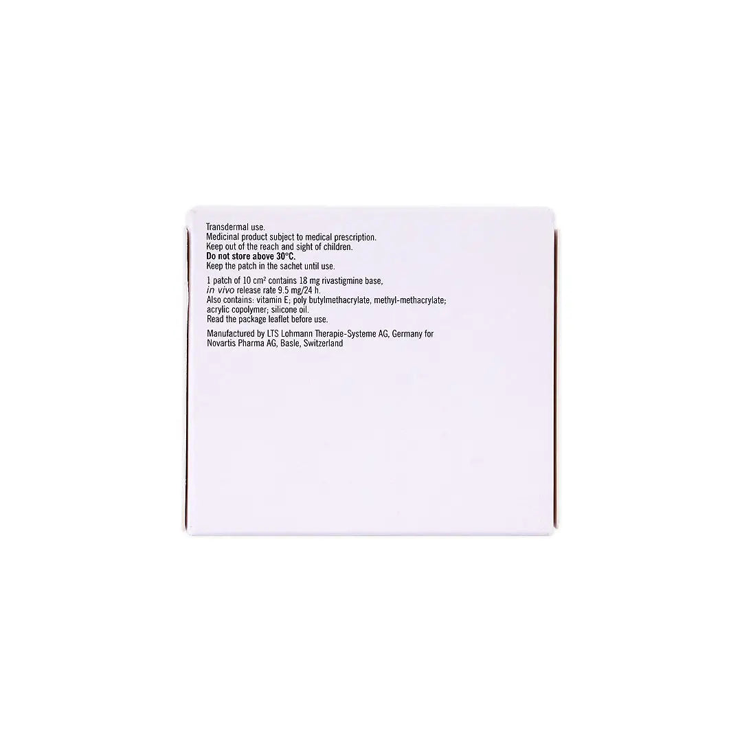 EXELON PATCH 10 (9.5MG/24H) TRANSDERMAL 30 PATCHES