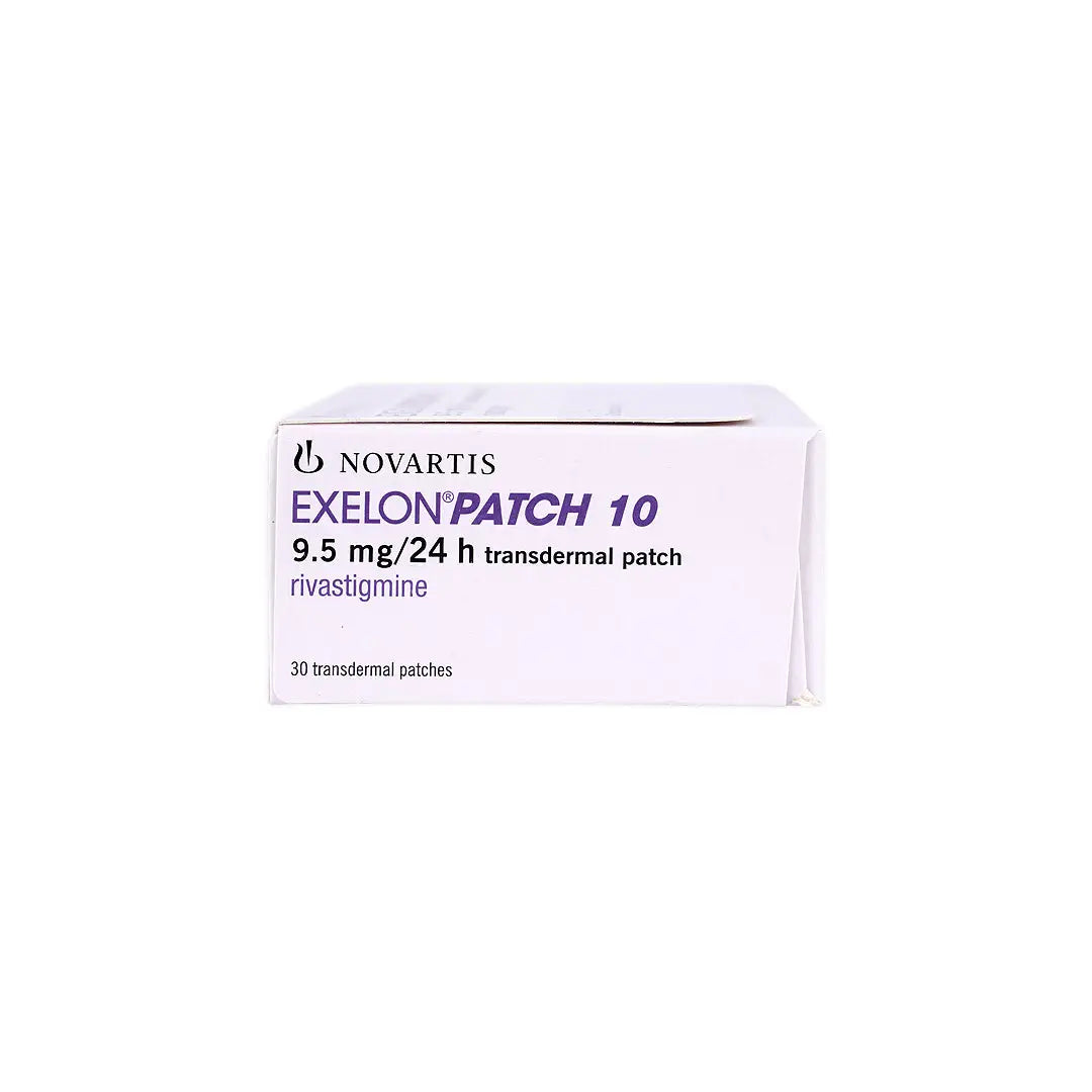 EXELON PATCH 10 (9.5MG/24H) TRANSDERMAL 30 PATCHES