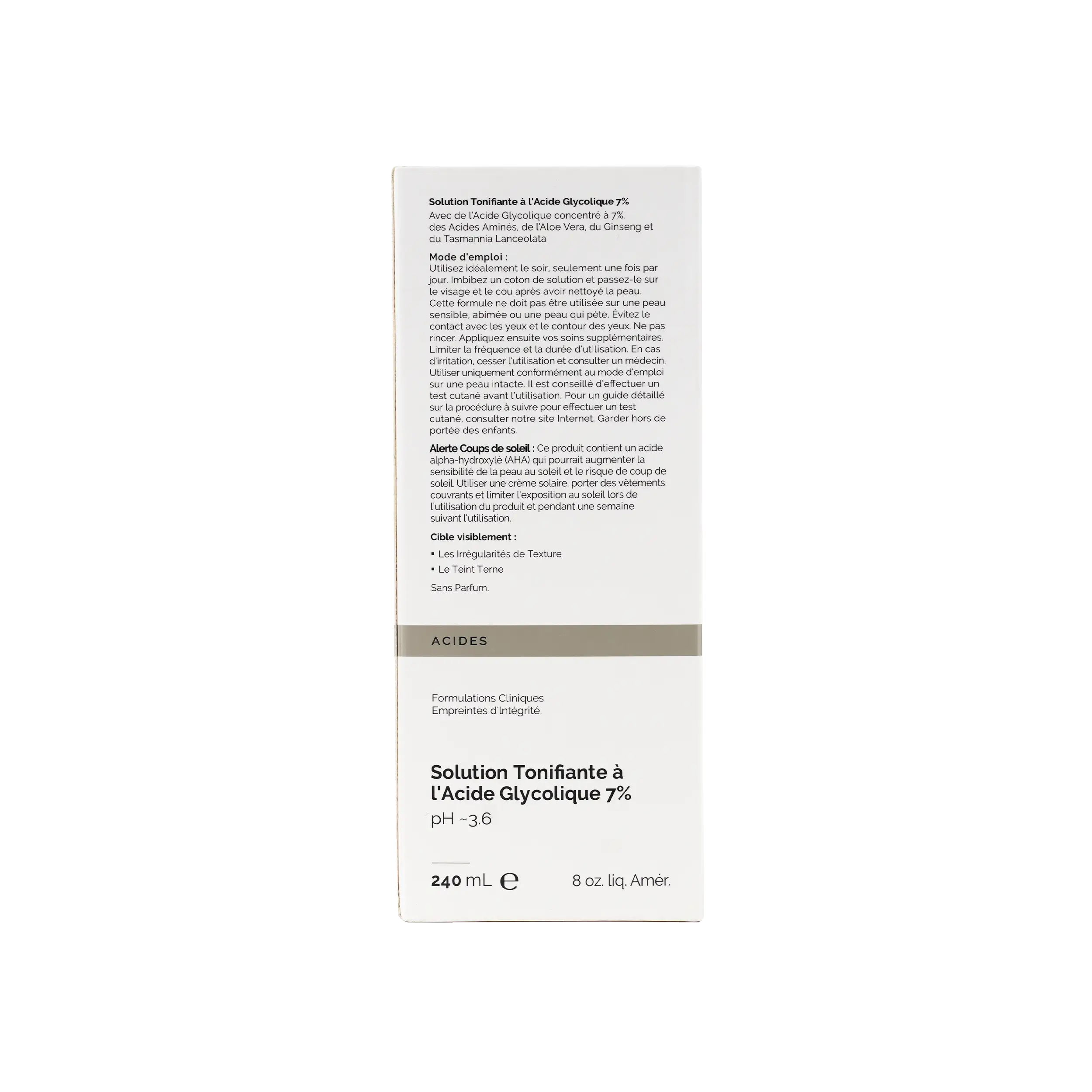 THE ORDINARY GLYCOLIC ACID 7% TONING SOLUTION 240ML