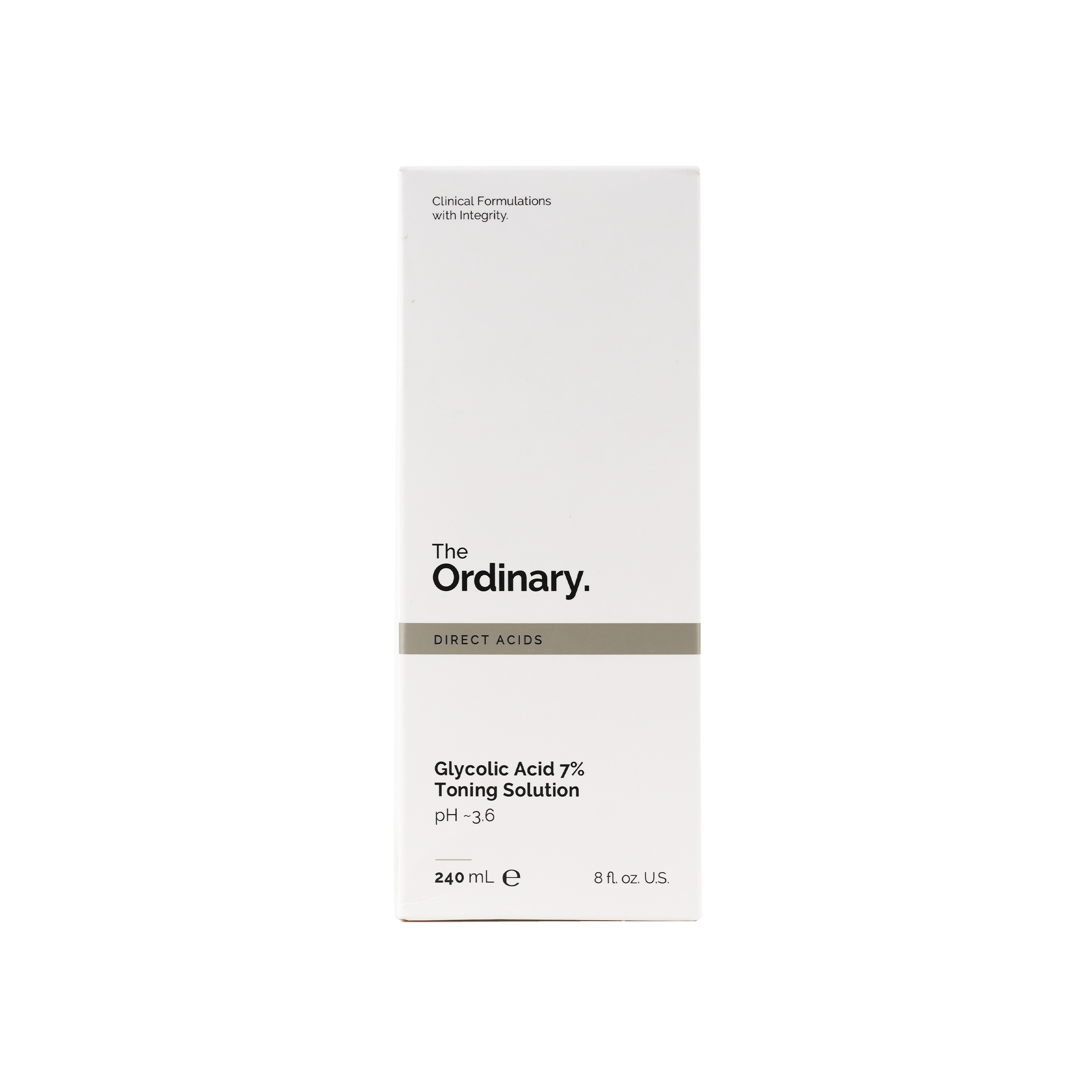 THE ORDINARY GLYCOLIC ACID 7% TONING SOLUTION 240ML