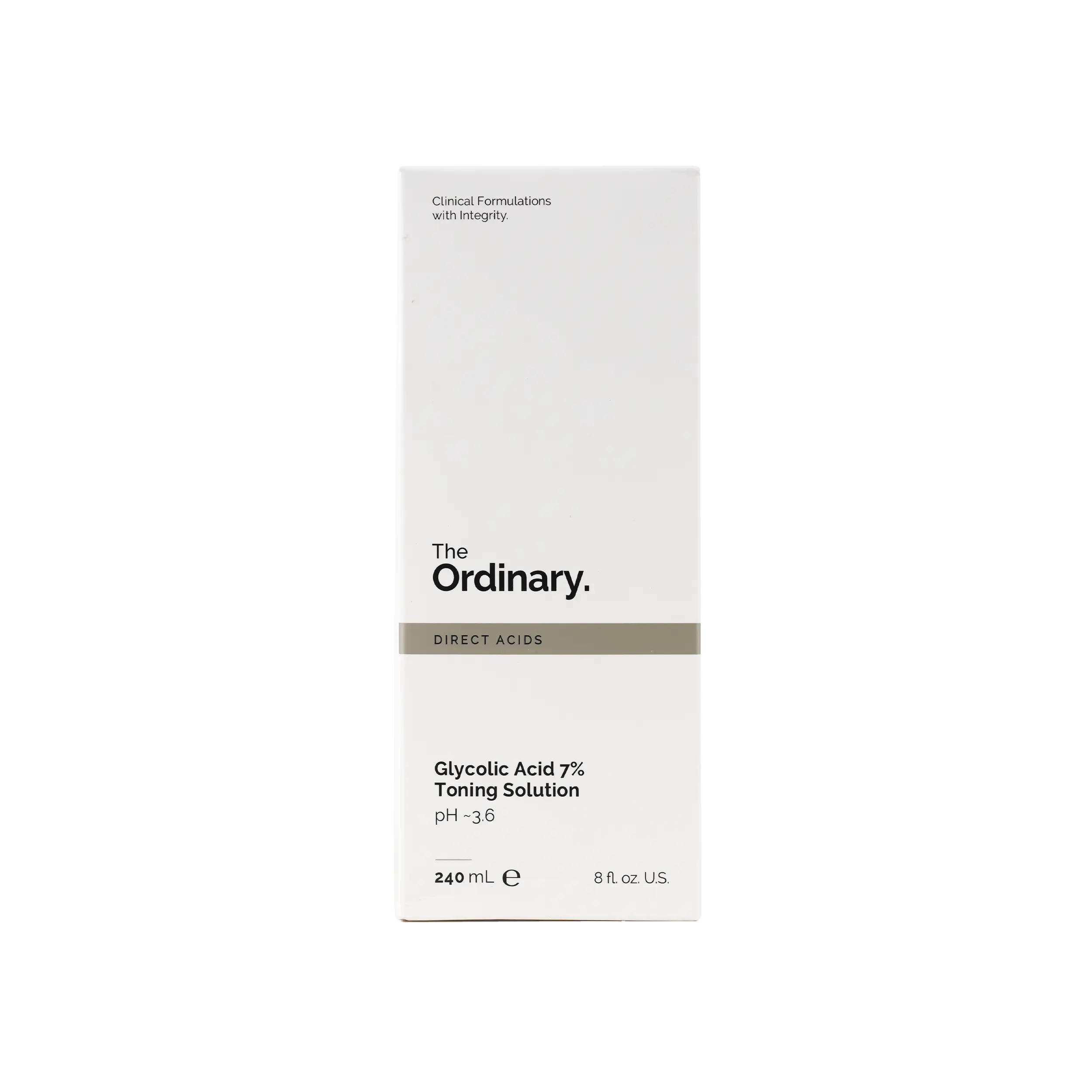 THE ORDINARY GLYCOLIC ACID 7% TONING SOLUTION 240ML