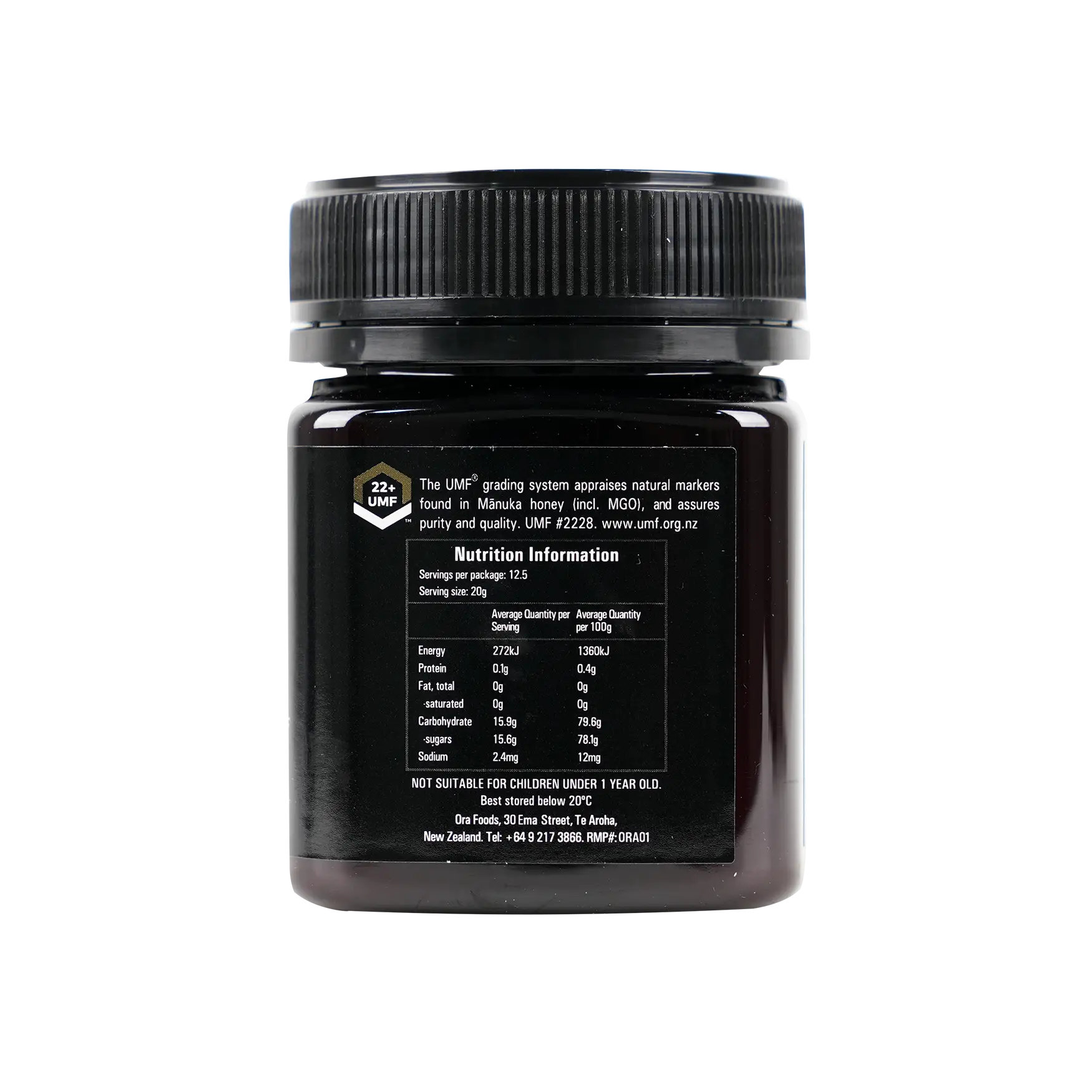 ASENTIA MANUKA HONEY (UMF22+) 250GM