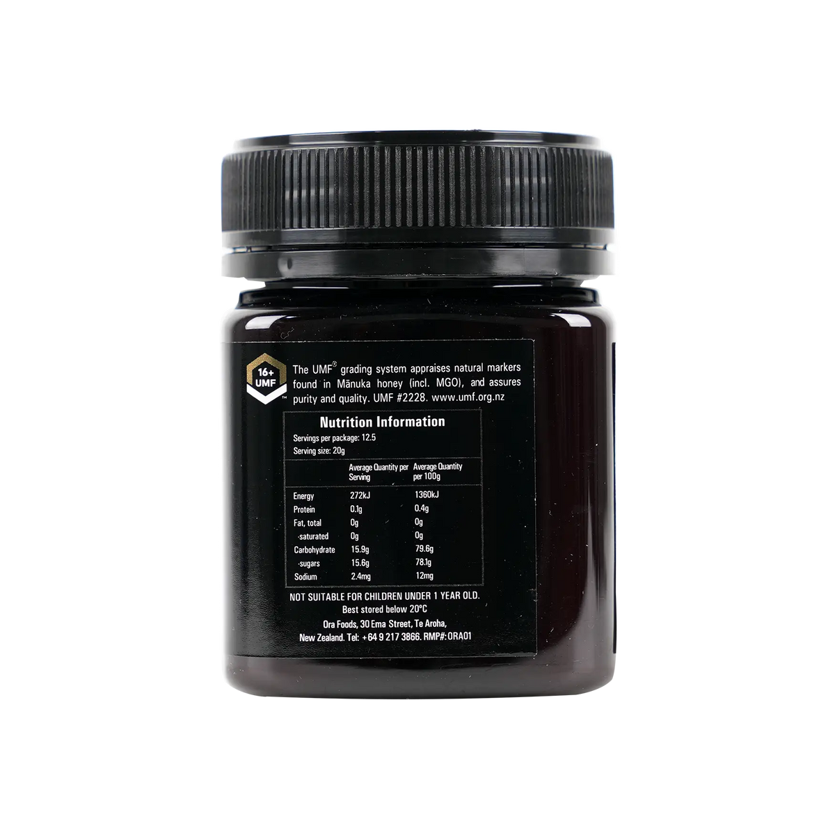 45786-Asentia Manuka Honey UMF16+ 250g +6