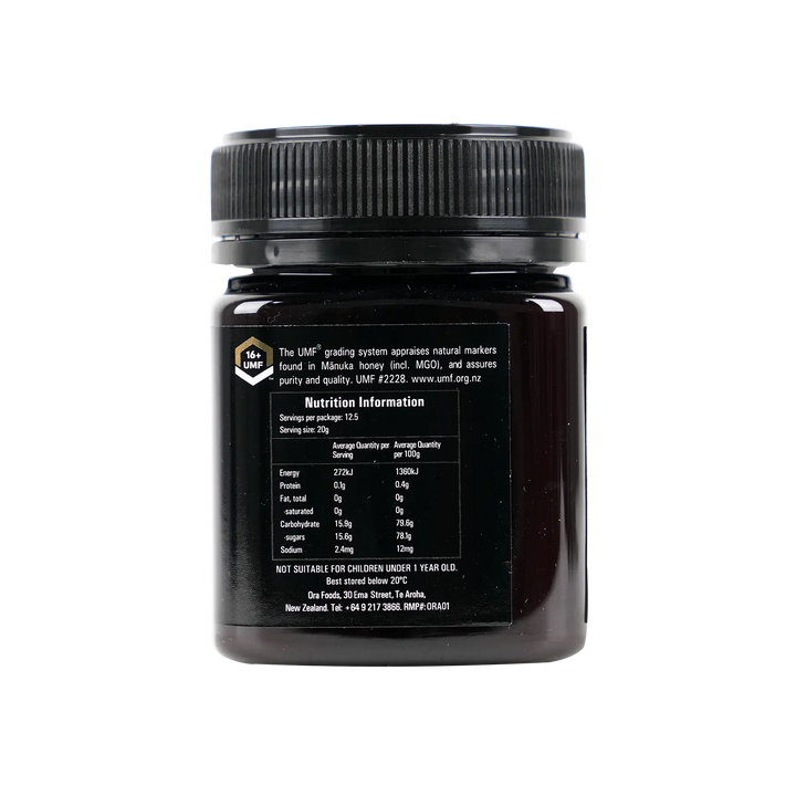 45786-Asentia Manuka Honey UMF16+ 250g +6