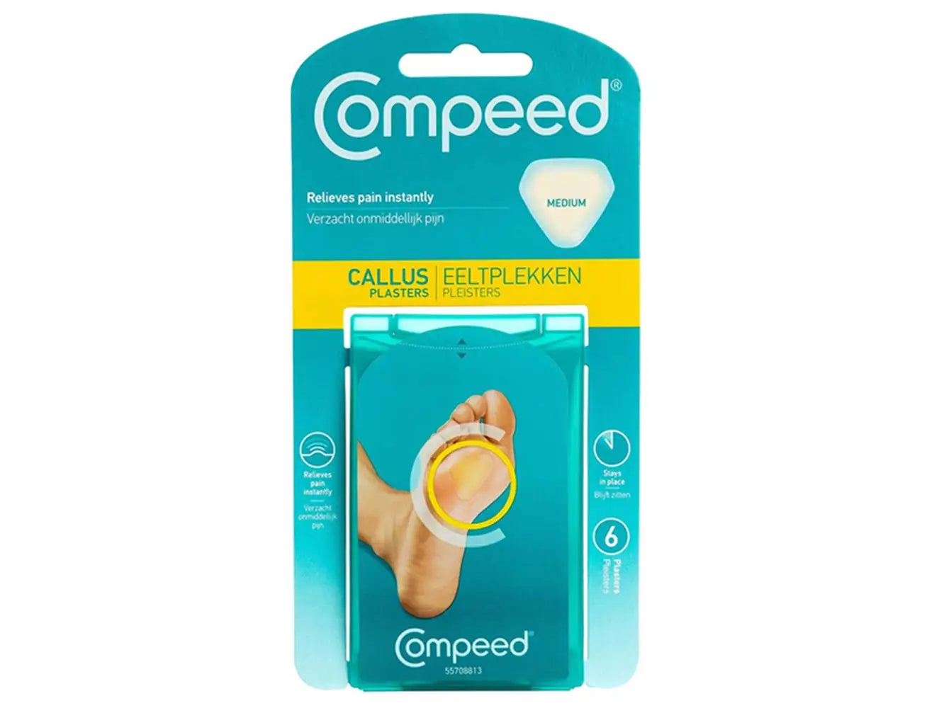 Compeed Callus Plasters 6pcs-M