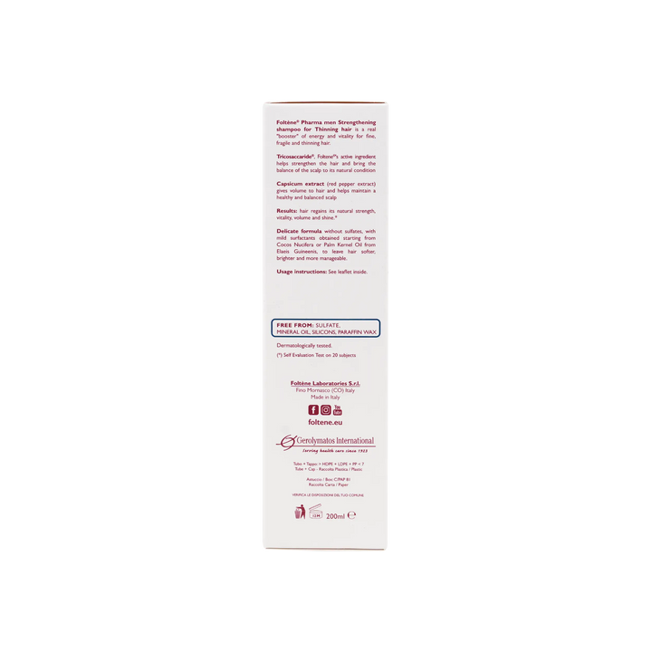 45829-Foltene Men Strengthening Shampoo 200Ml +2