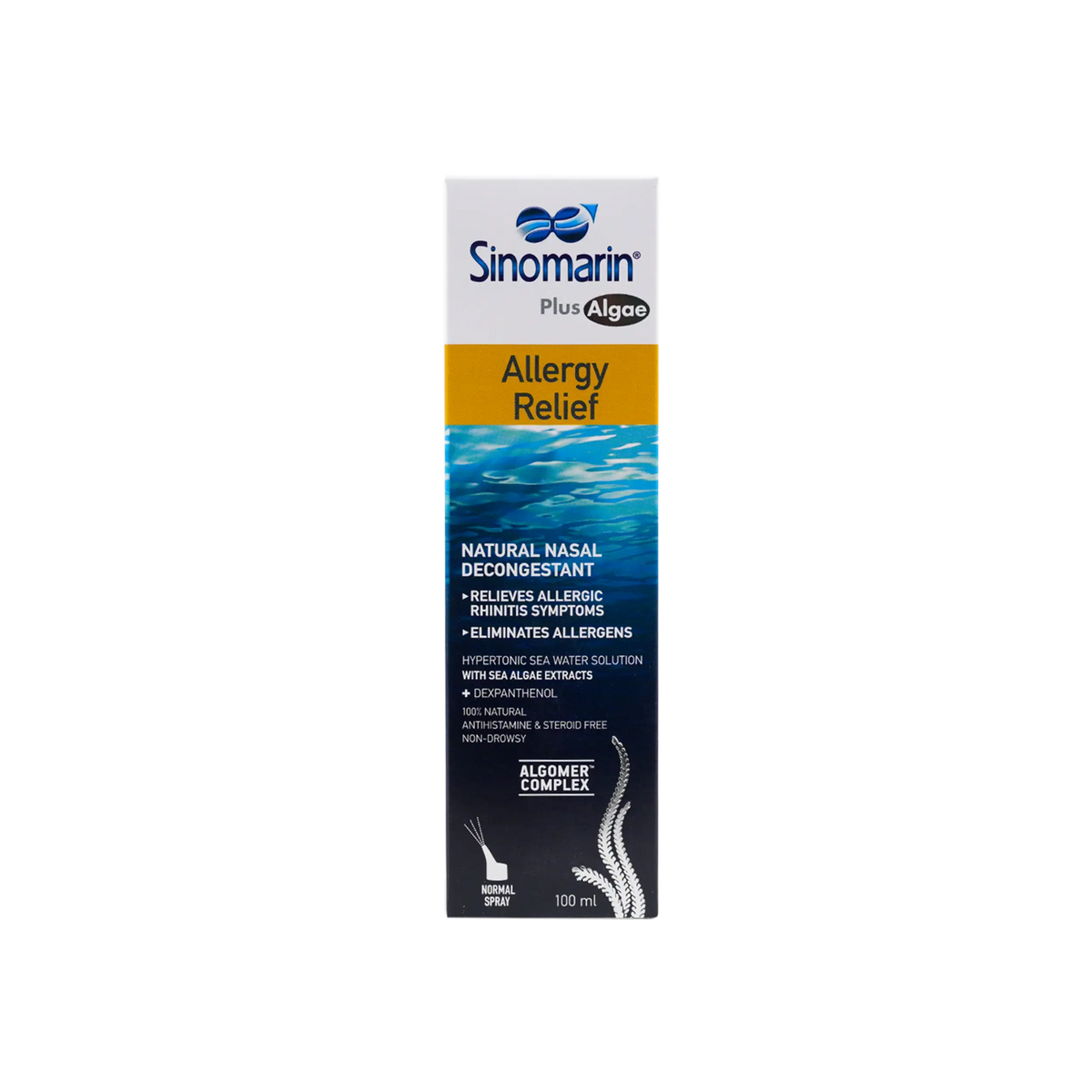 45832-Sinomarin Plus Allergy Relif Spray 100Ml
