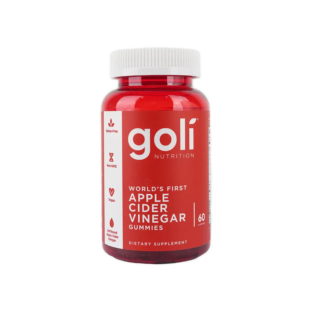 GOLI APPLE CIDER VINEGAR GUMMIES 60PCS