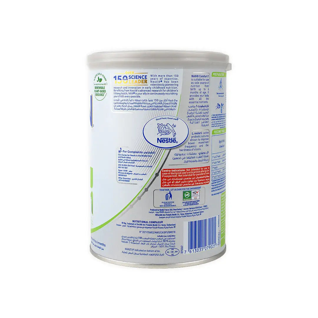 45838-Nan Comfort No.1 Milk 400Gm +1