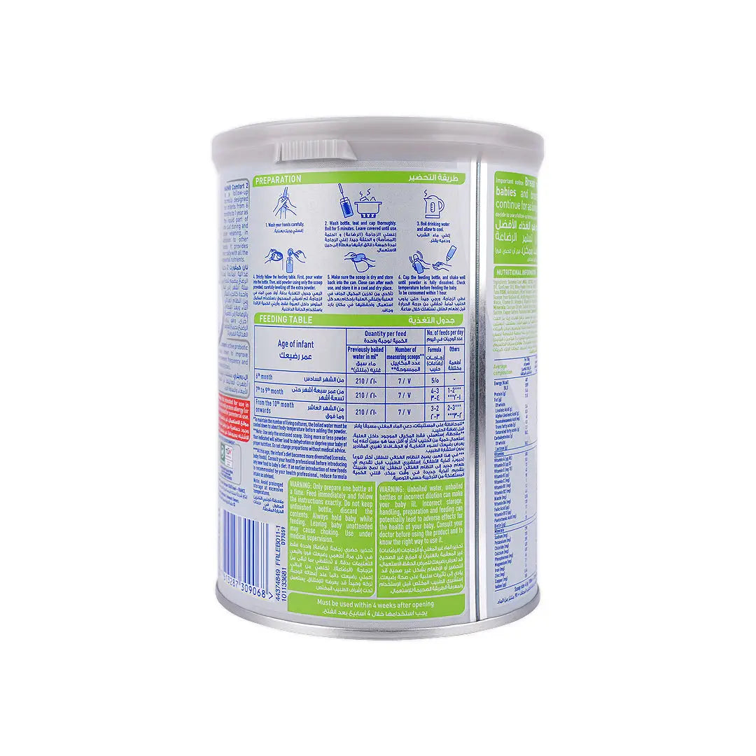 45839-Nan Comfort No.2 Milk 400Gm +1