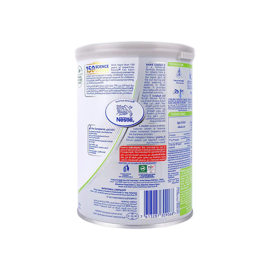 Nan Comfort No.2 Milk 400Gm