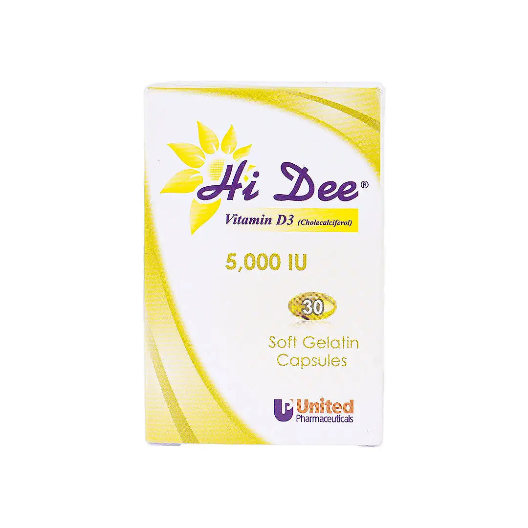 هاي دي- 5000 وحدة دولية- 30 كبسولة