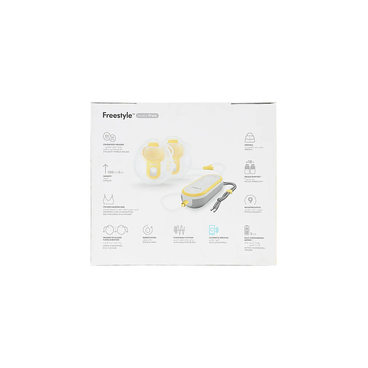 45847-Medela Freestyle Double Electric Breast Pump +1