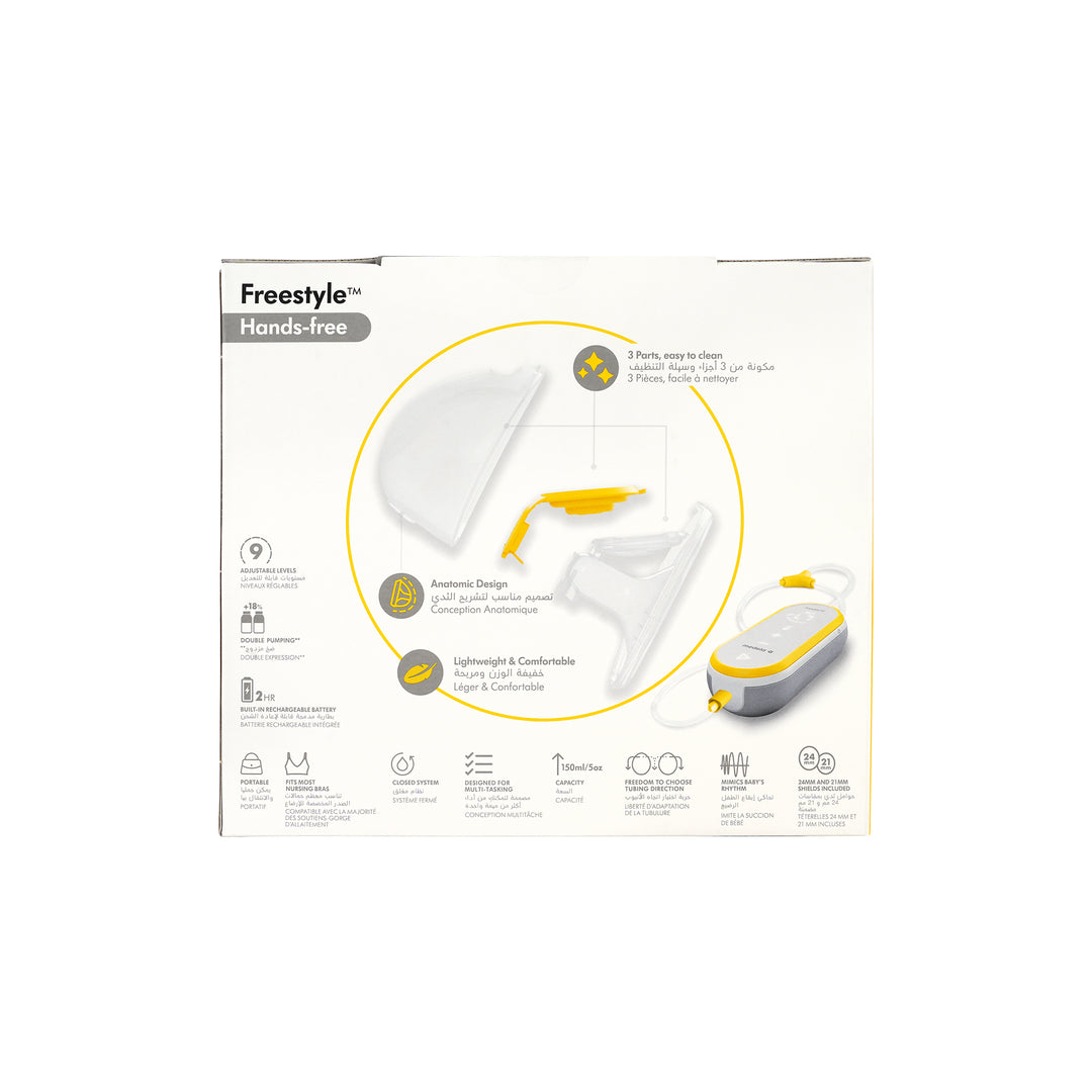 45847-Medela Freestyle Double Electric Breast Pump +5