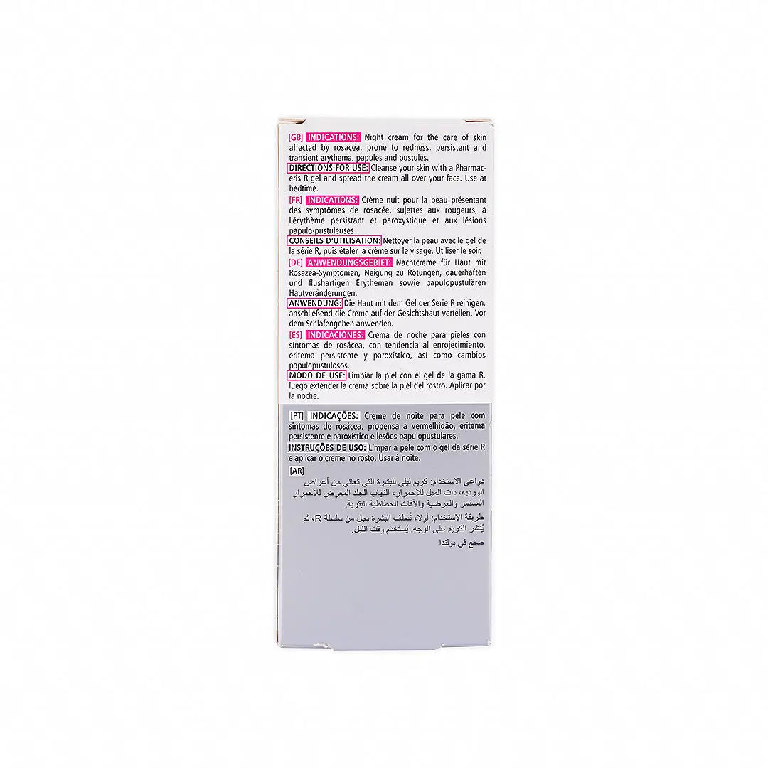 PHARMACERIS CALM-ROSALGIN REDNESS REDUCING NIGHT CREAM 30ML